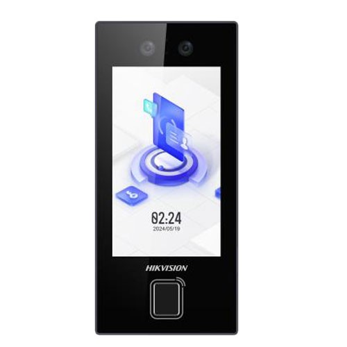 Hikvision DS-K1T344EBFWX-E1 Access Control Device | Face, Fingerprint & Card